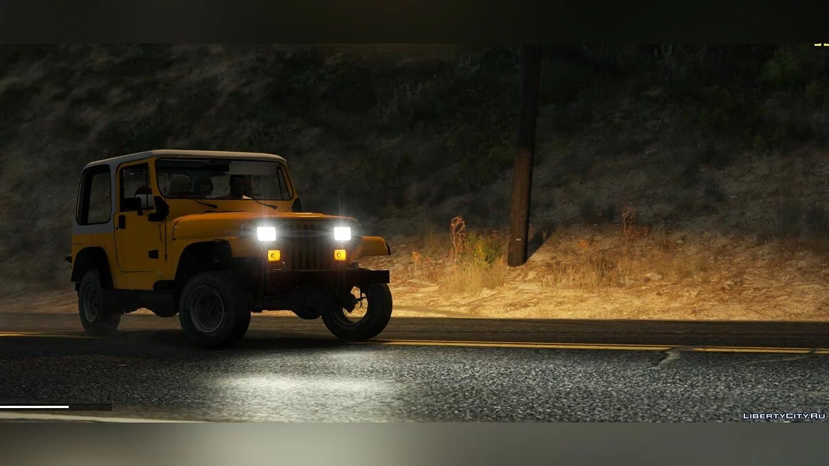 Jeep Wrangler 1986 [Add-On | Replace | Livery | Extras | Template] 1.5 / GTA 5