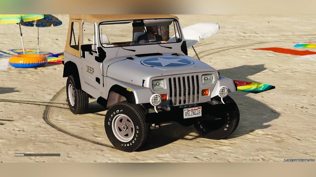 Jeep Wrangler 1986 [Add-On | Replace | Livery | Extras | Template] 1.5 / GTA 5