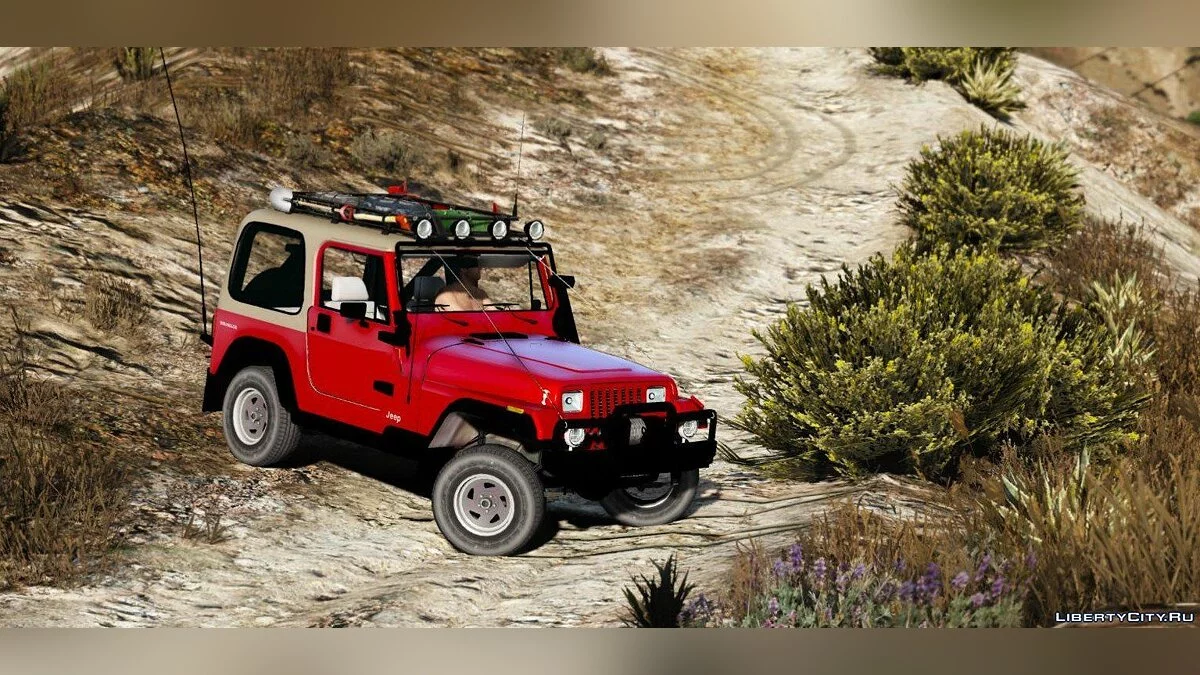 Jeep Wrangler 1986 [Add-On | Replace | Livery | Extras | Template] 1.5 / GTA 5
