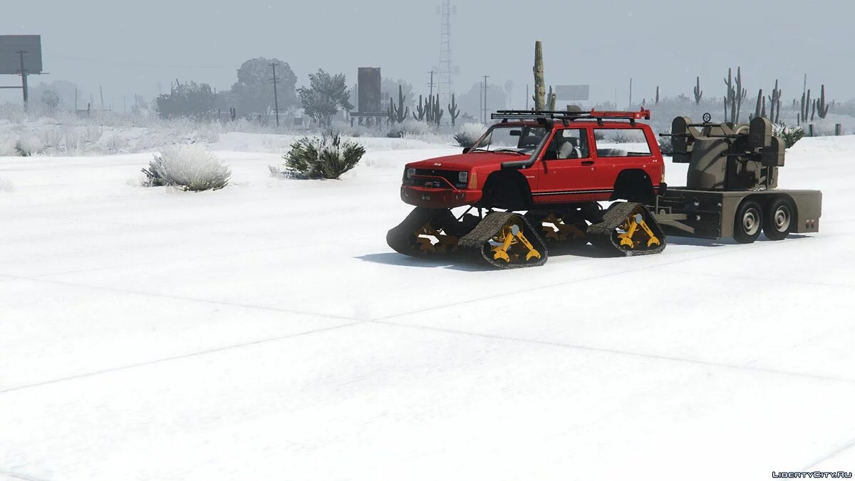 Jeep Cherokee XJ SnowHawk Edition [Add-On/Replace] 1.2 / GTA 5