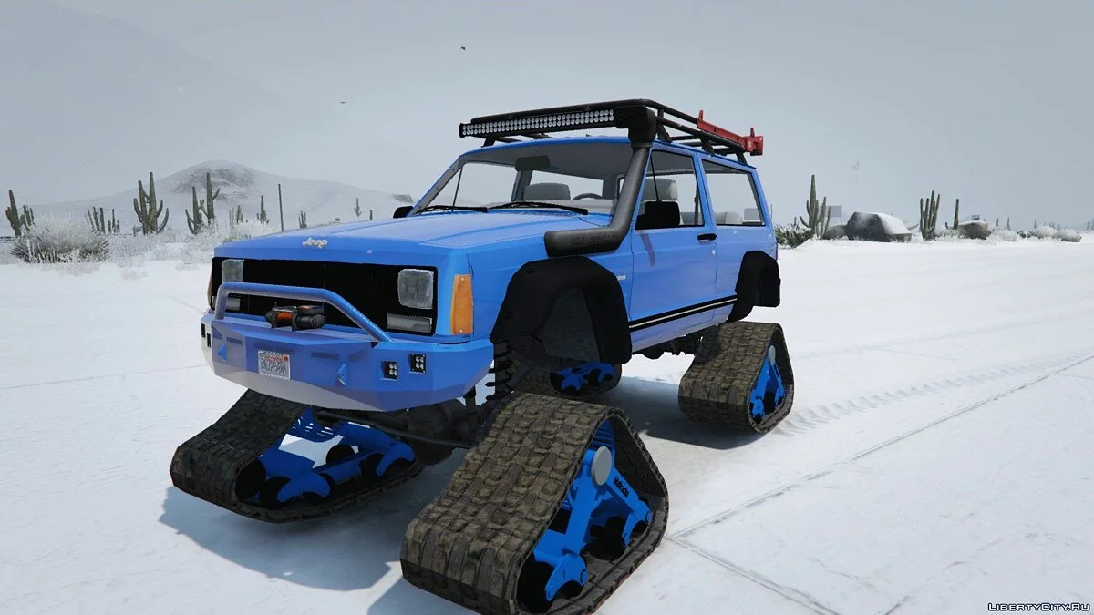 Jeep Cherokee XJ SnowHawk Edition [Replace] / GTA 5