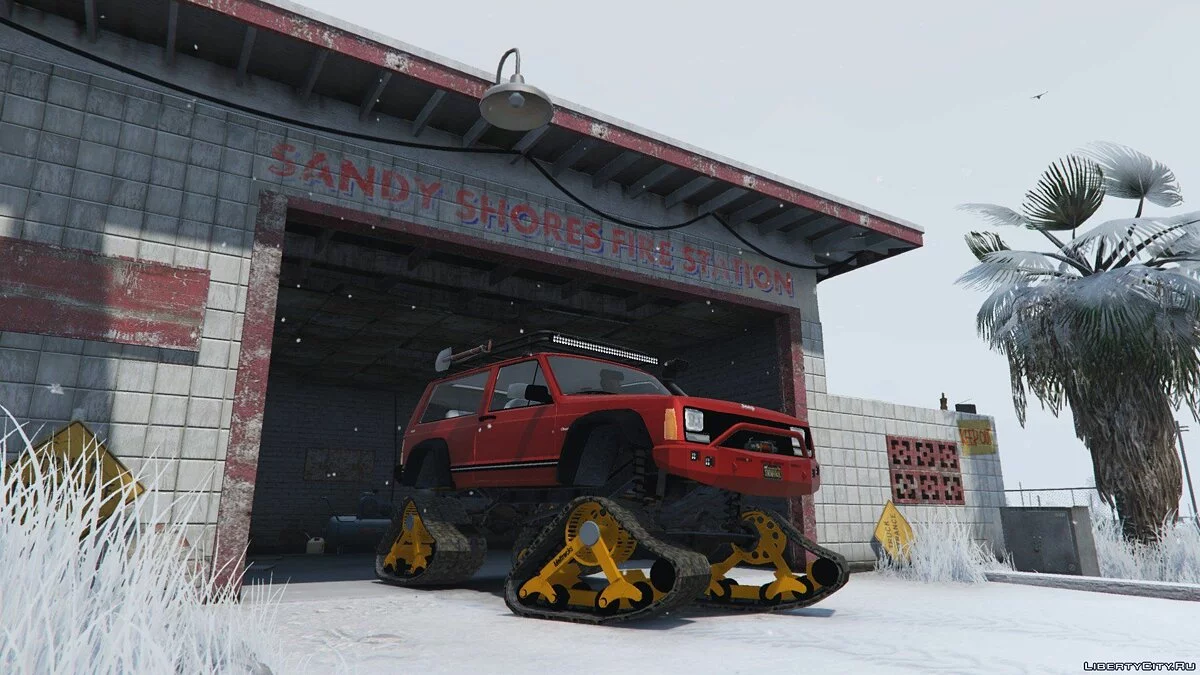 Jeep Cherokee XJ SnowHawk Edition [Replace] / GTA 5