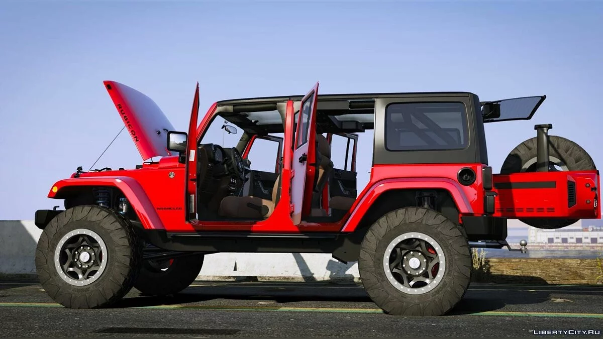 Jeep Wrangler 2012 Rubicon 1.0 / GTA 5