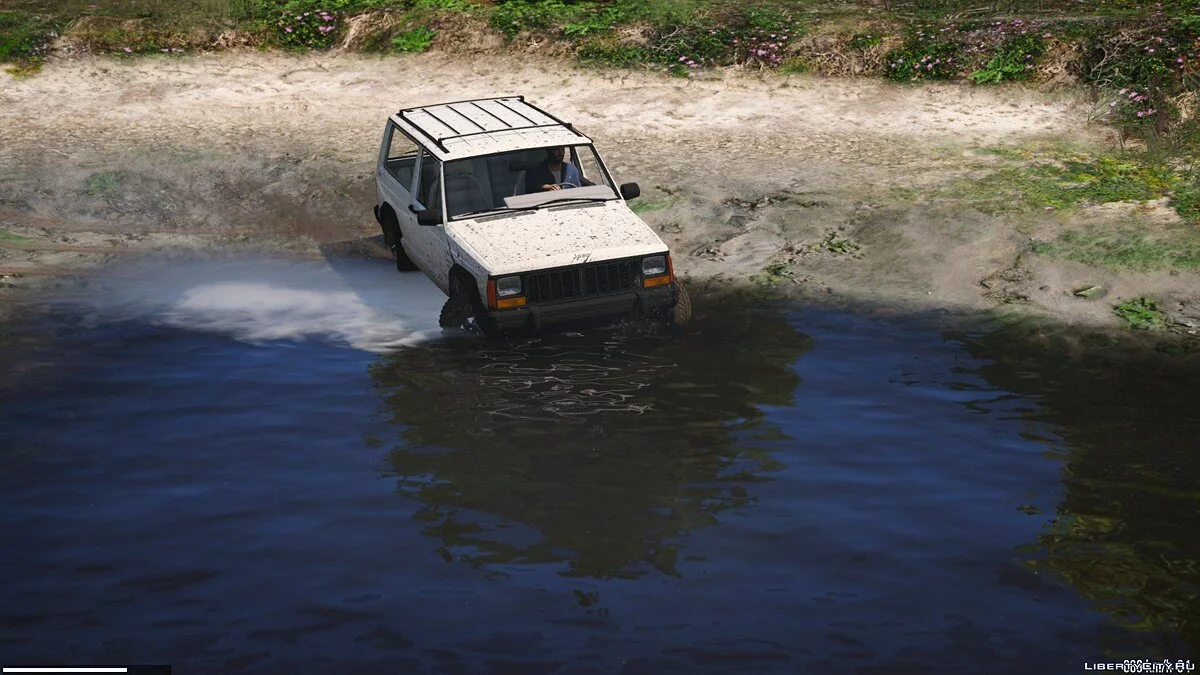 Jeep Cherokee XJ 1996 [Add-On | Replace | Livery | Extras | Dirt | Template] / GTA 5