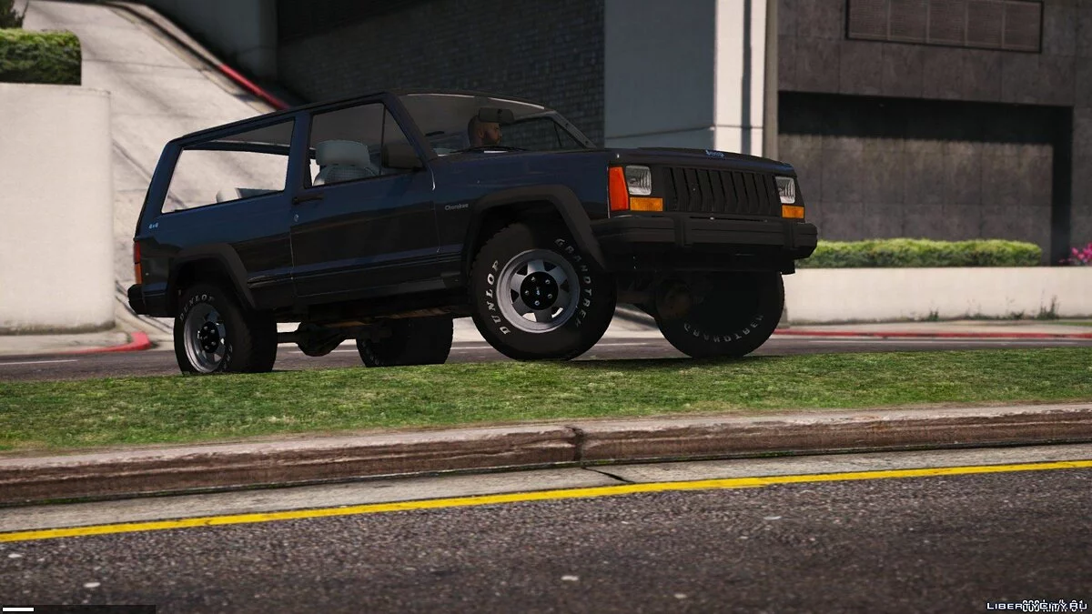 Jeep Cherokee XJ 1996 [Add-On | Replace | Livery | Extras | Dirt | Template] / GTA 5
