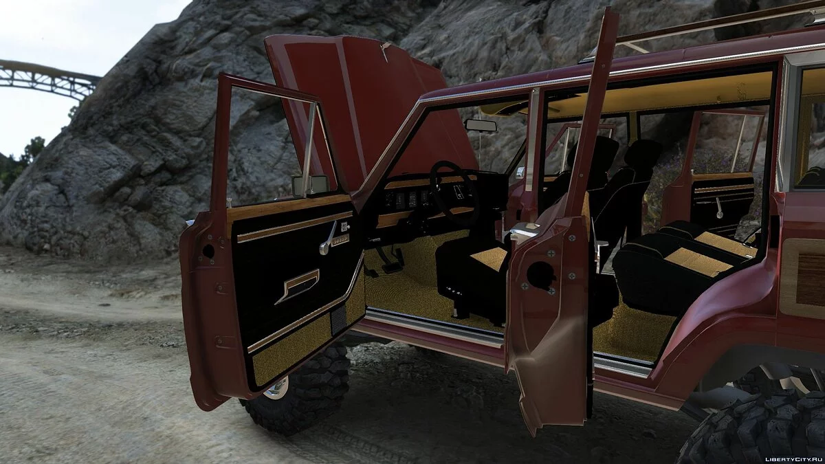 1990 Jeep Grand Wagoneer [Add-On] 1.0 / GTA 5
