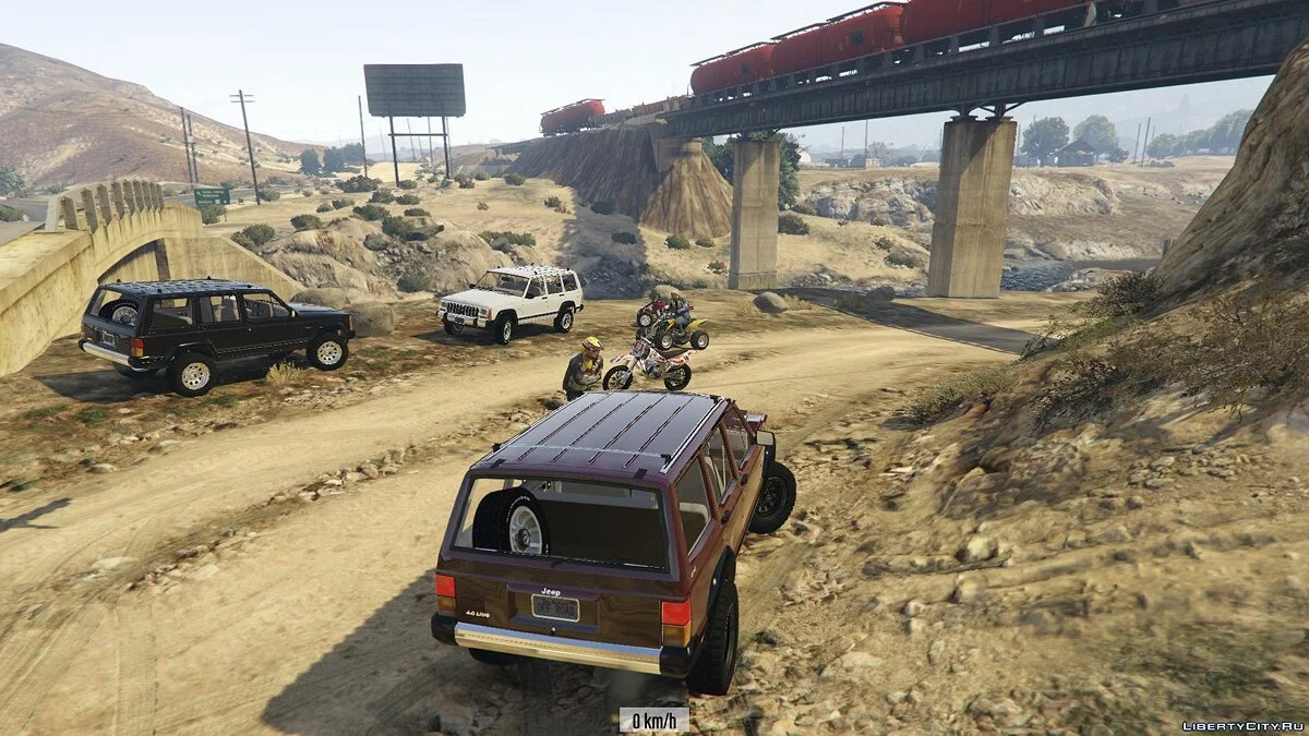 Jeep Cherokee XJ (Replace) 1.2 / GTA 5