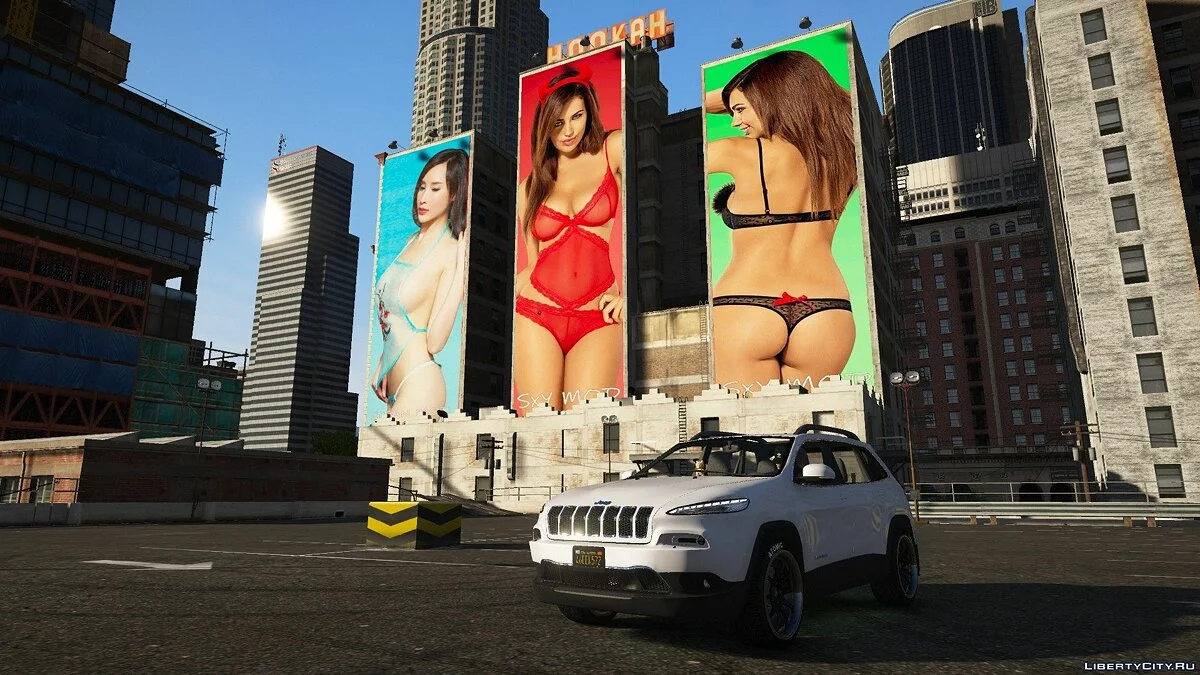 Jeep Cherokee 2017 [Add-On/OIV| Template| Sunroof] 3.0 / GTA 5