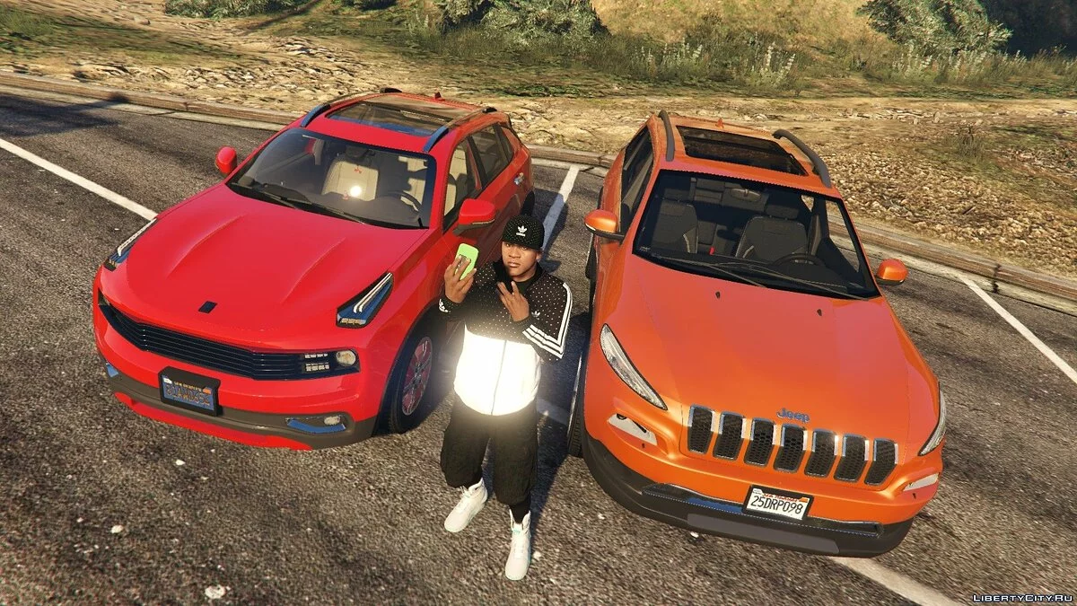 Jeep Cherokee 2017 [Add-On/OIV| Template| Sunroof] 3.0 / GTA 5