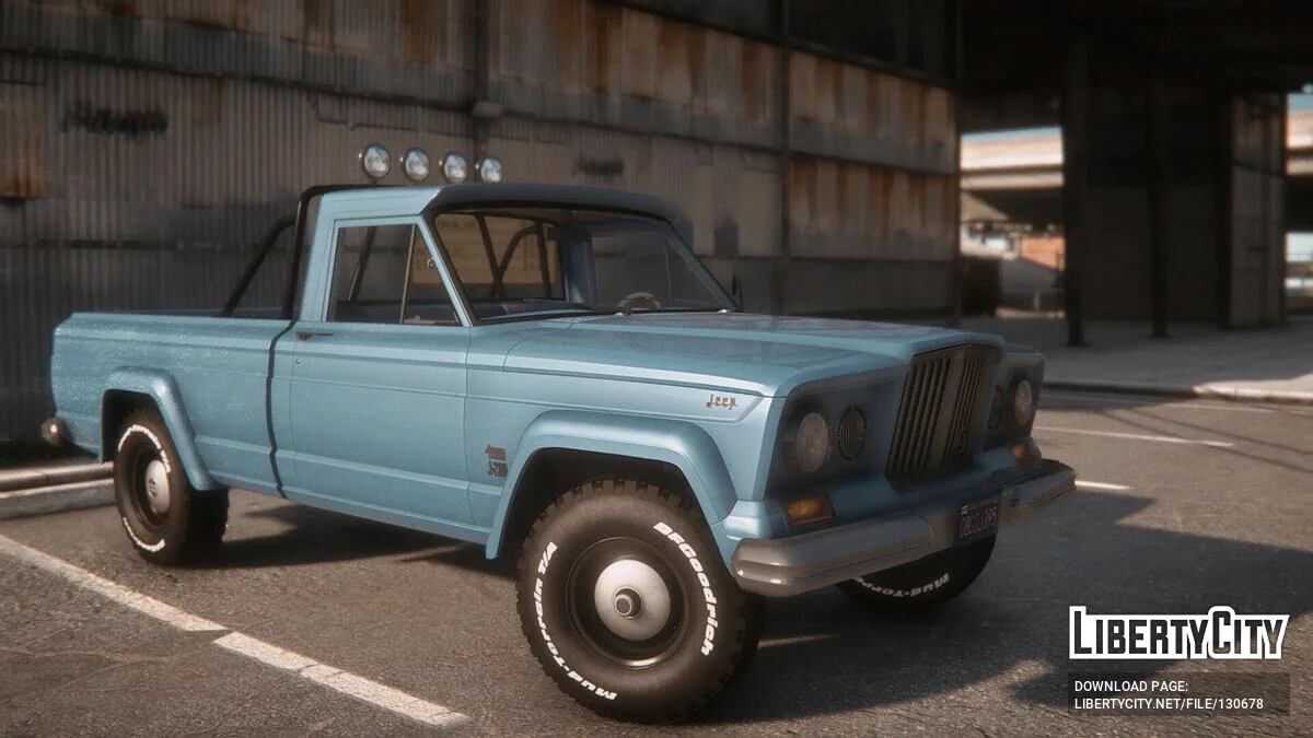 1965 Jeep Gladiator J-200 v1.7 / GTA 5