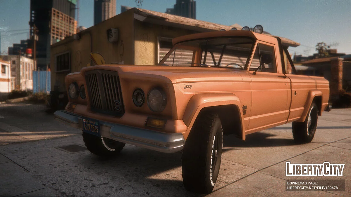 1965 Jeep Gladiator J-200 v1.7 / GTA 5