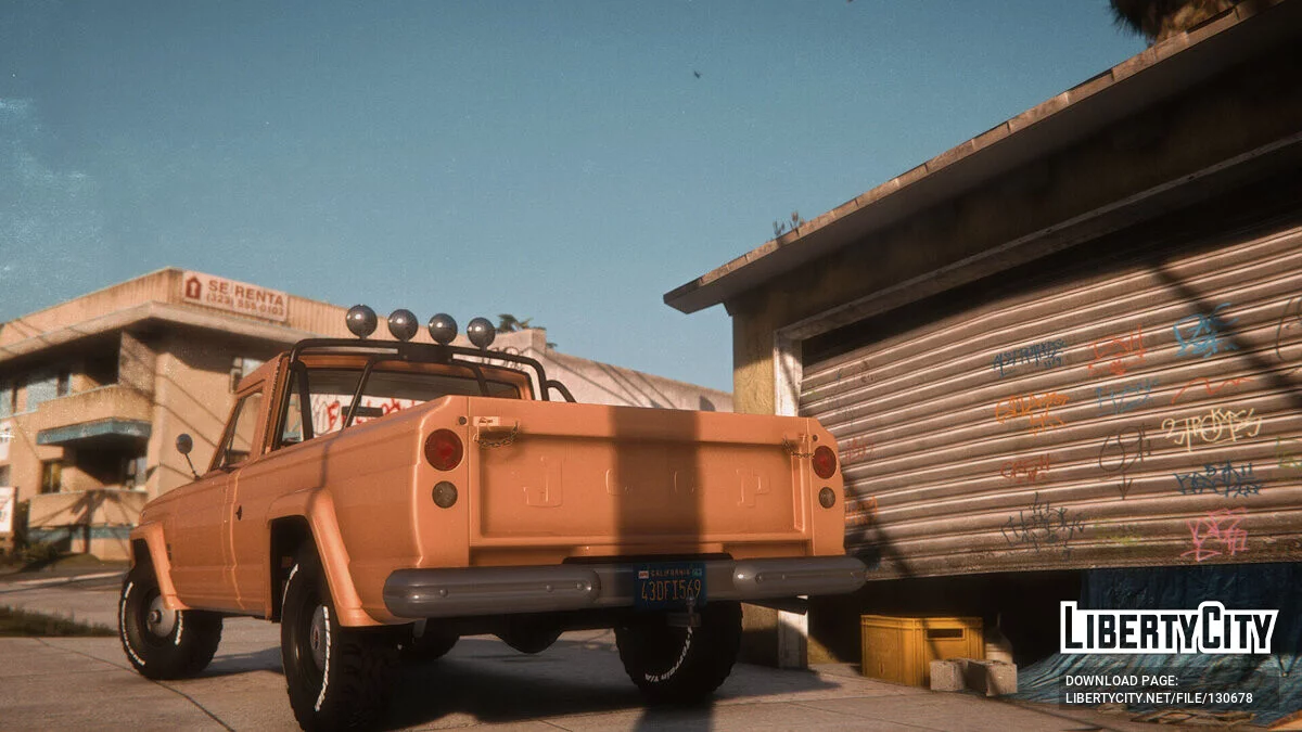 1965 Jeep Gladiator J-200 v1.7 / GTA 5