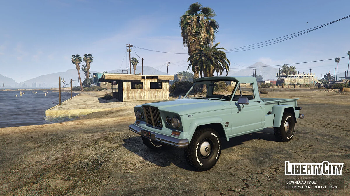 1965 Jeep Gladiator J-200 v1.7 / GTA 5