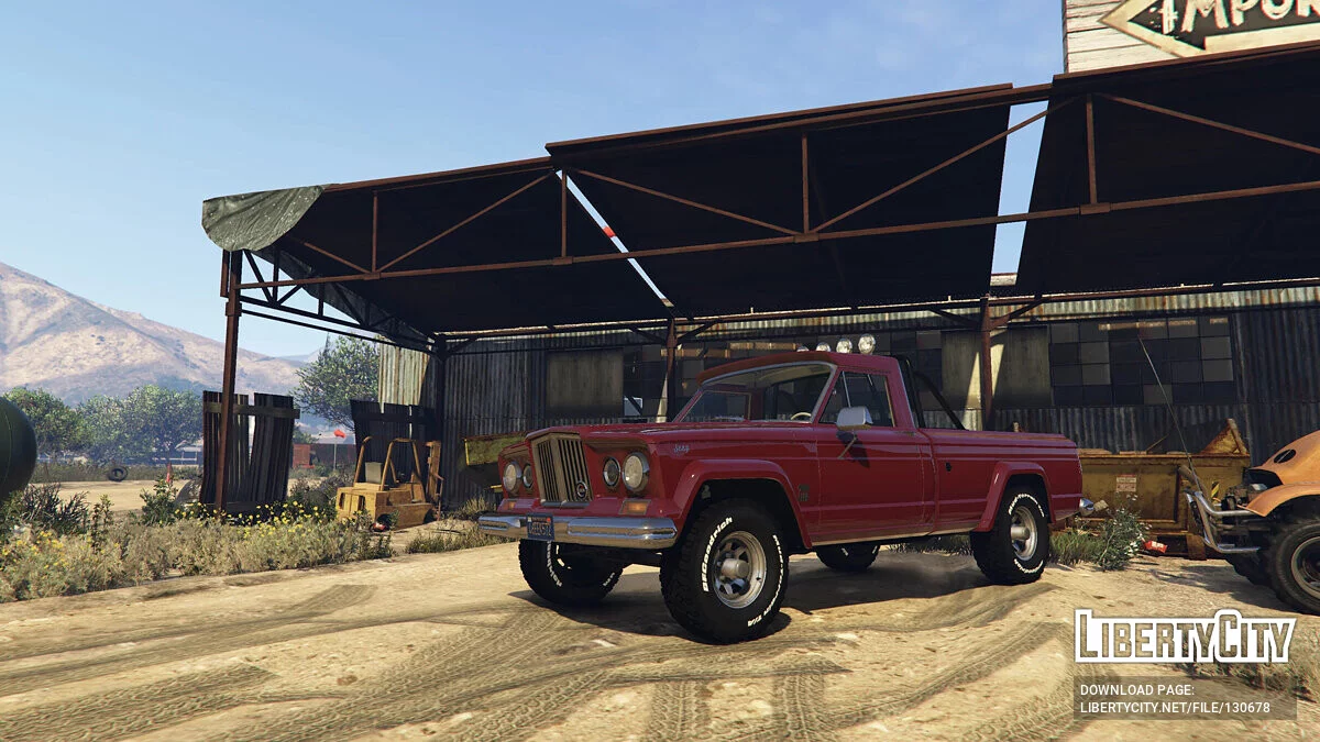 1965 Jeep Gladiator J-200 v1.7 / GTA 5