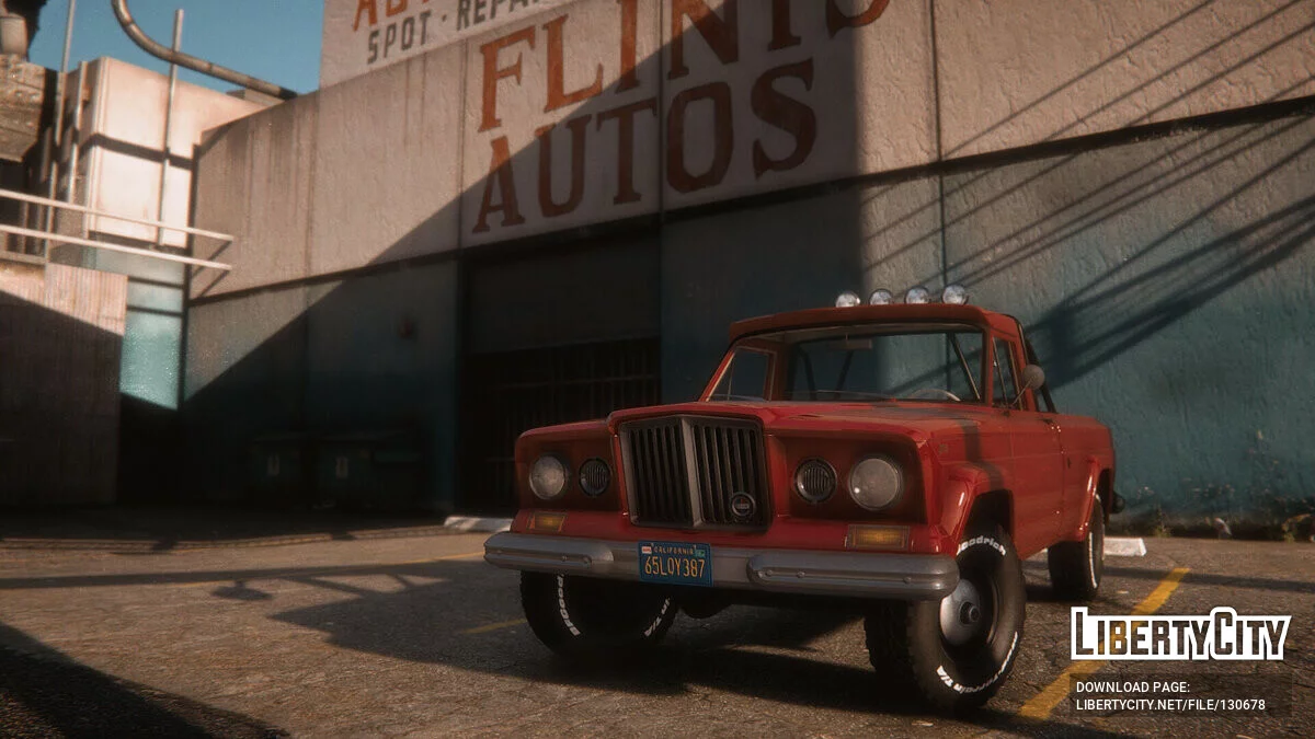 1965 Jeep Gladiator J-200 v1.7 / GTA 5