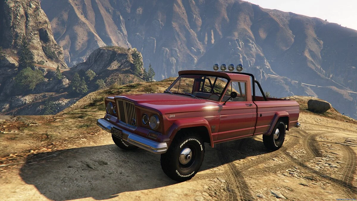 1965 Jeep Gladiator J-200 v1.7 / GTA 5