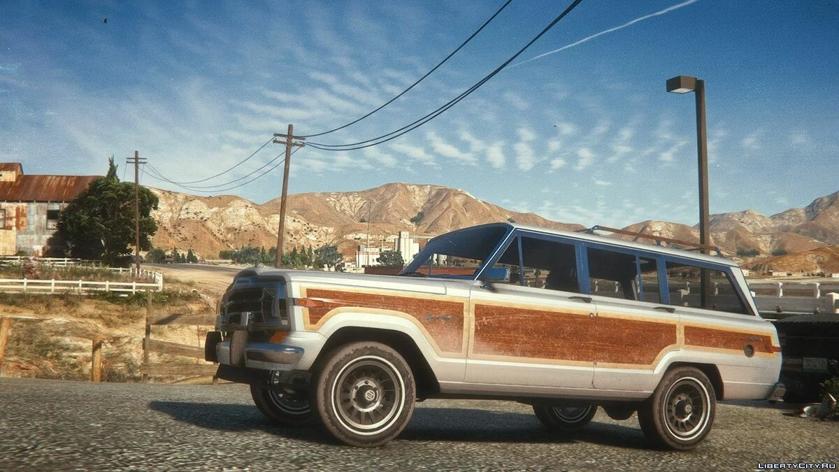 1991 Jeep Grand Wagoneer [Add-On | Extras | LODs] 1.1 / GTA 5