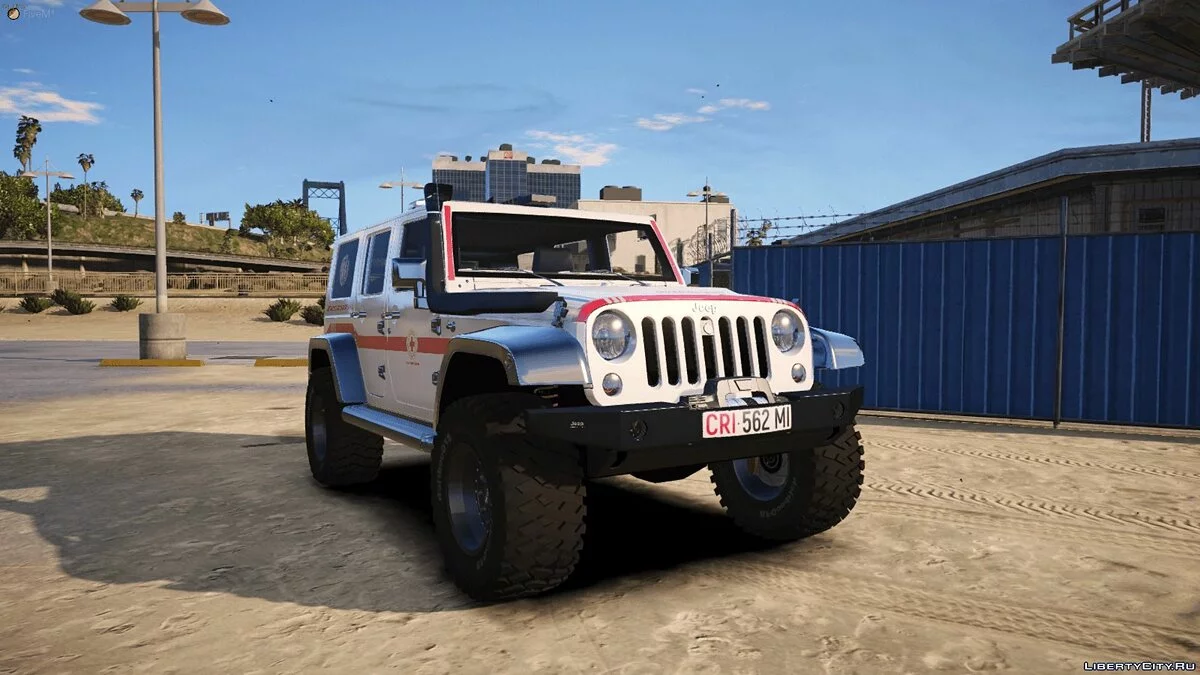JEEP Wrangler Croce Rossa Italiana [Add-On / Replace | ELS] 1.0 / GTA 5
