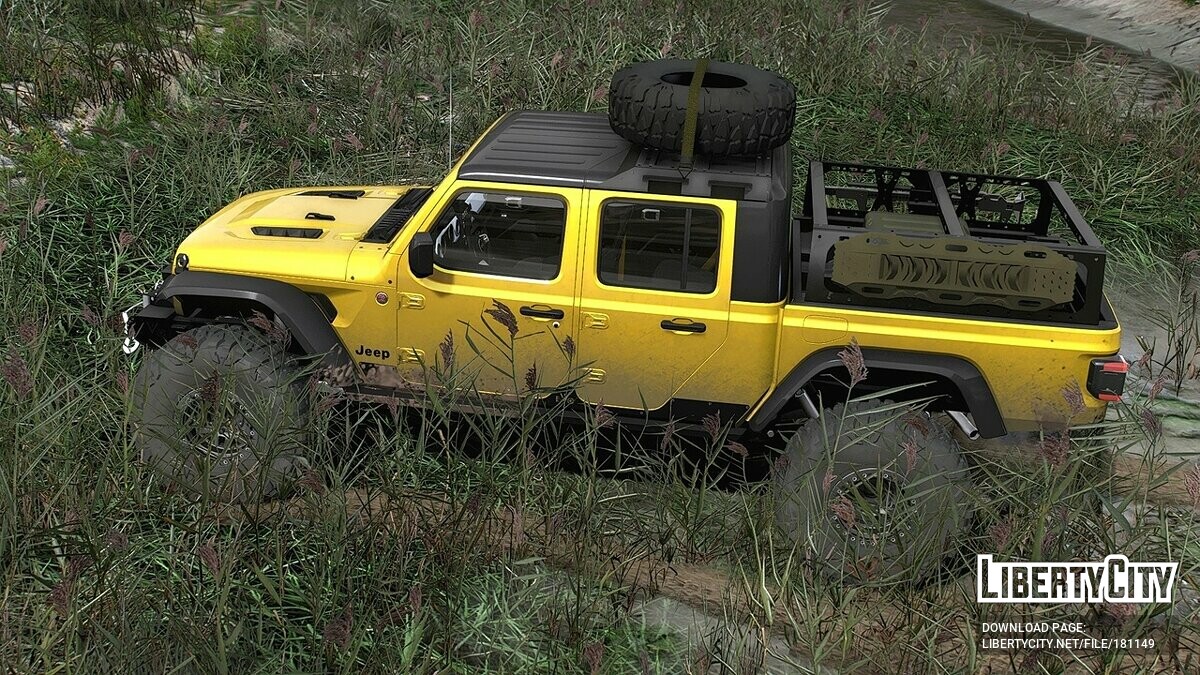 Download Jeep Gladiator Rubicon for GTA 5