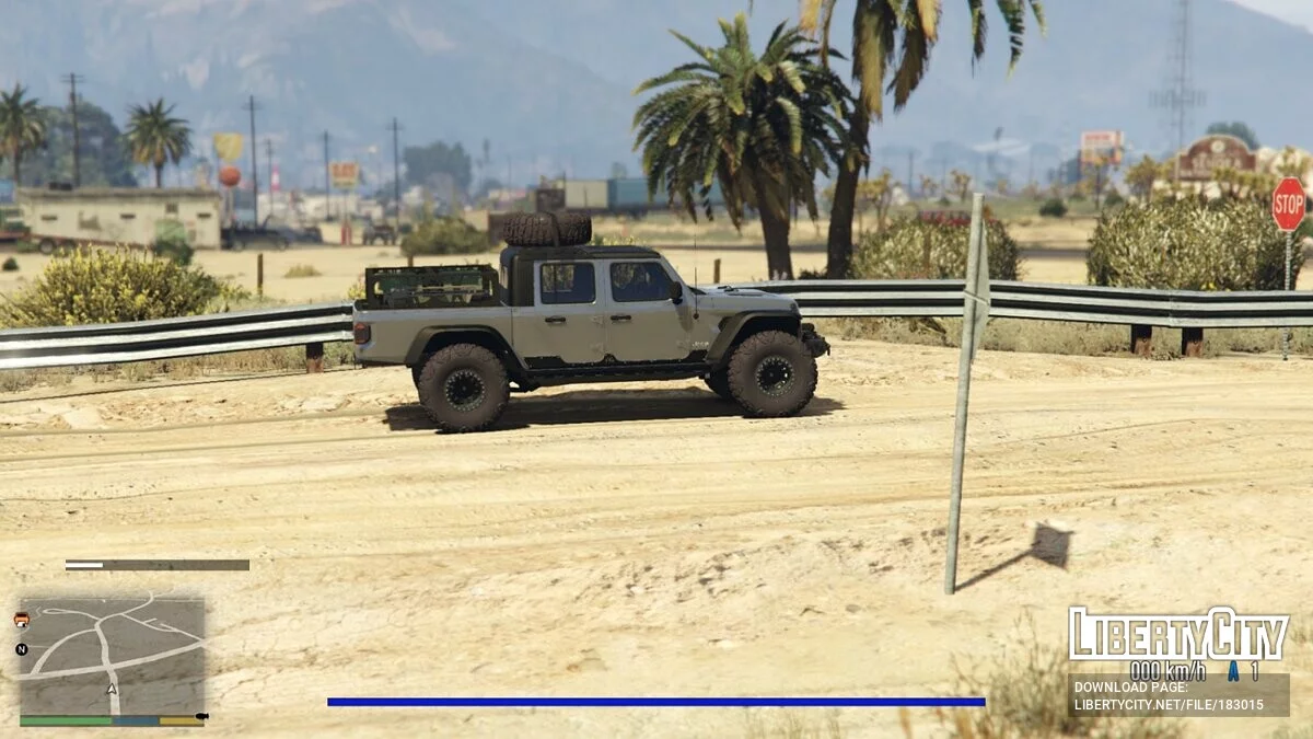 Jeep Gladiator из Fast and Furious 9 [Add-On | VehFuncs V] 0.1 / GTA 5