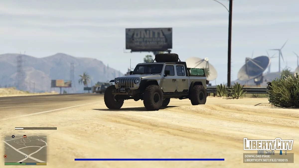 Jeep Gladiator из Fast and Furious 9 [Add-On | VehFuncs V] 0.1 / GTA 5