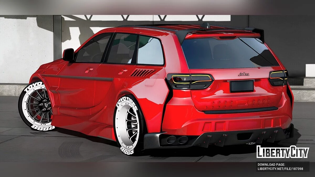 Jeep Grand Cherokee Abflug / GTA 5