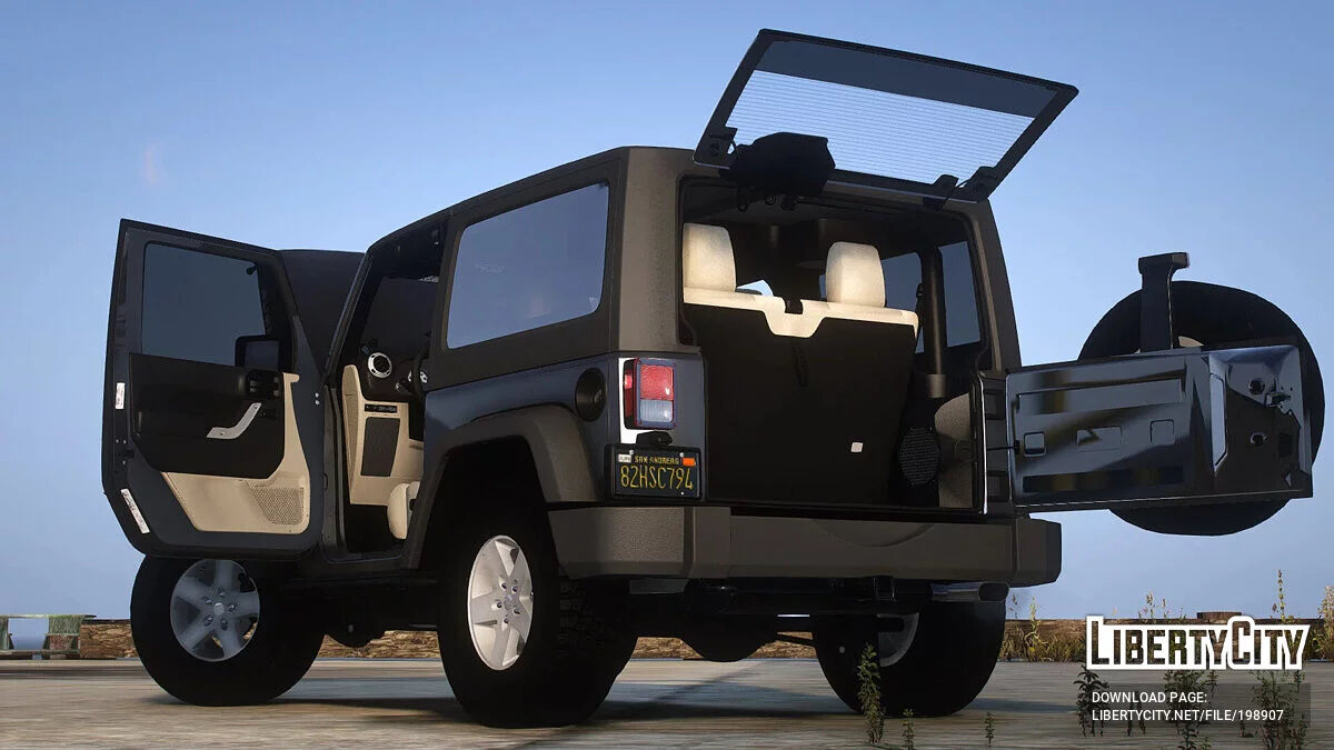 2012 Jeep Wrangler Rubicon [Add-On | Template | LODs] / GTA 5