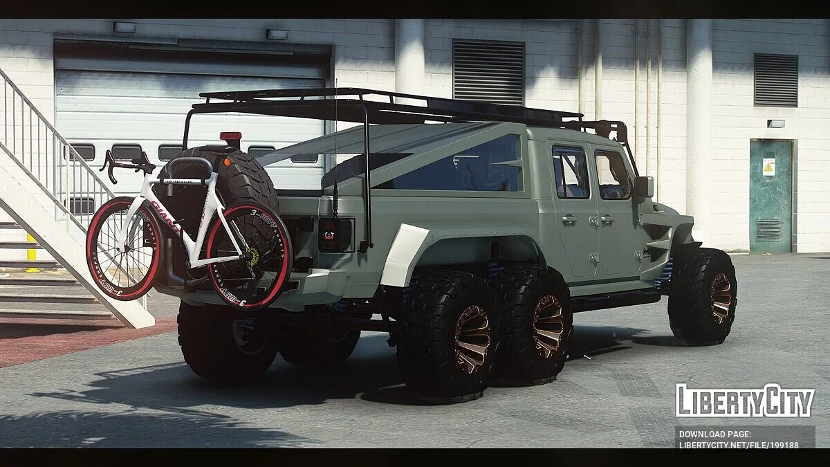 Jeep Gladiator 392 6x6 Hellfire Apocalypse / GTA 5
