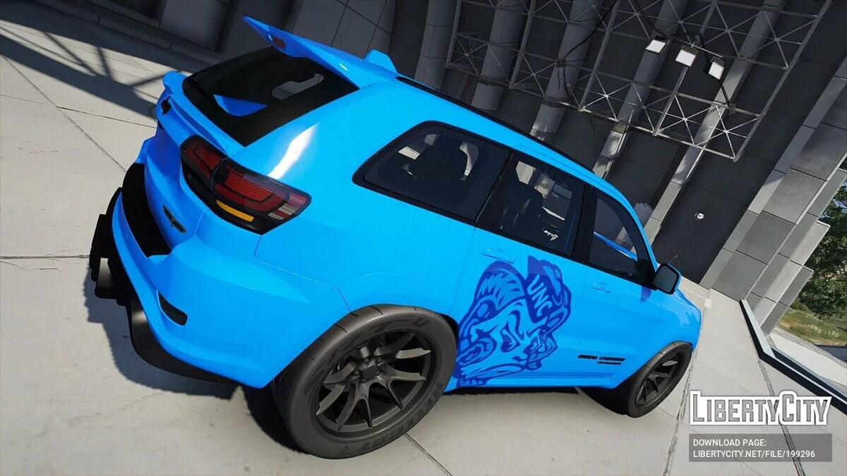 Jeep Grand Cherokee Trackhawk Ghoul / GTA 5