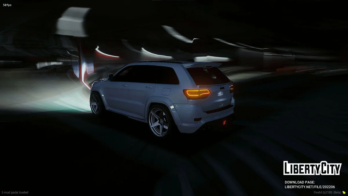 Jeep Grand Cherokee Demonhawk (Custom LEDs) v1.0 / GTA 5