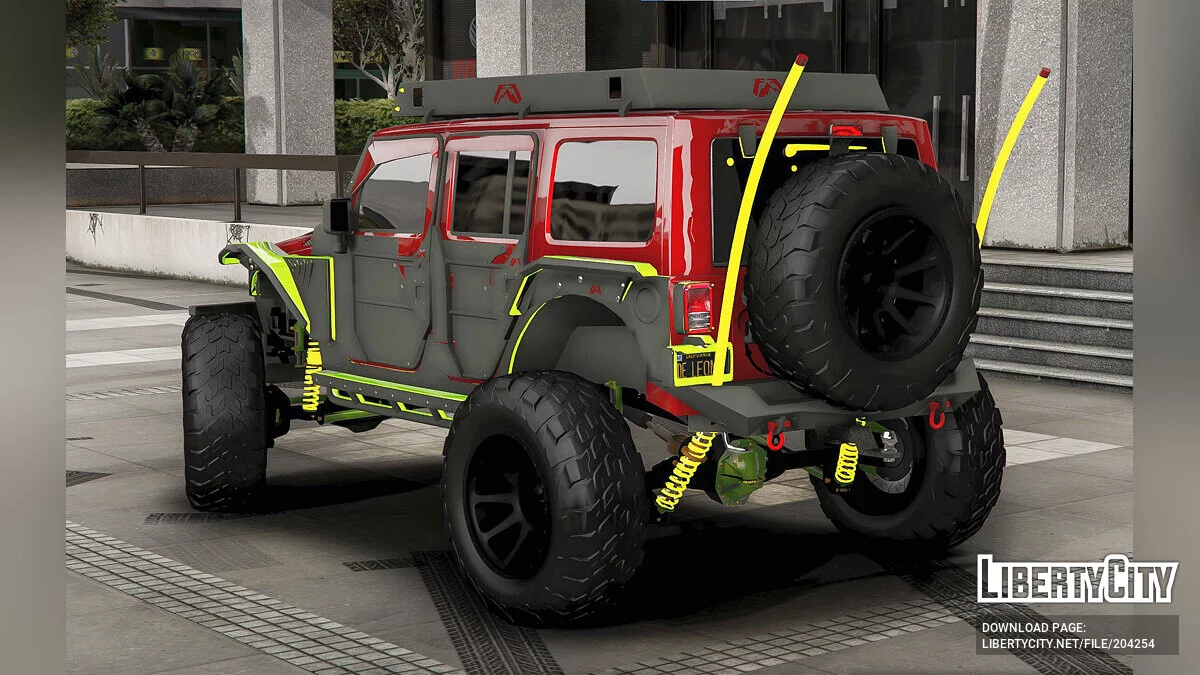 Custom Jeep Mod / GTA 5