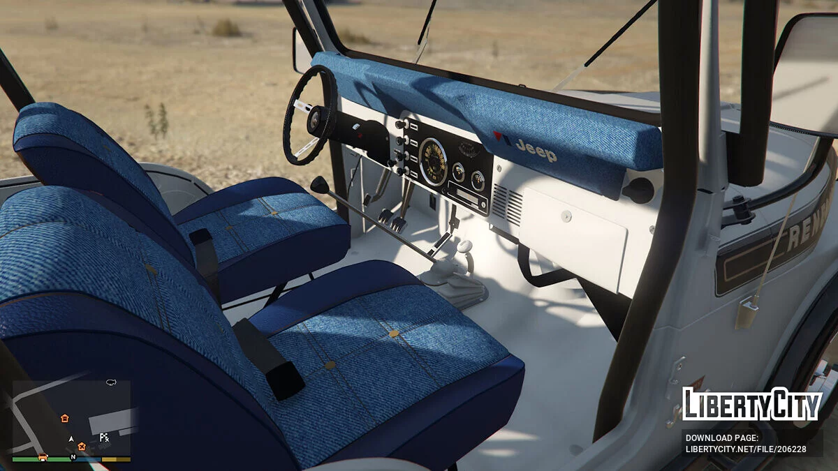Jeep CJ5 Renegade Levi's / GTA 5
