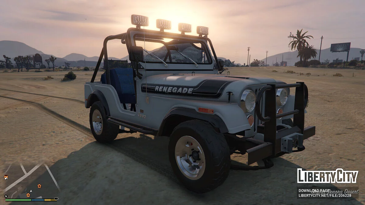 Jeep CJ5 Renegade Levi's / GTA 5