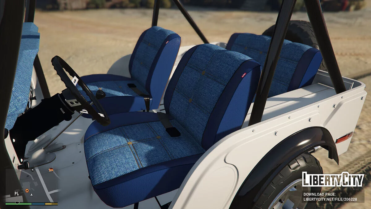 Jeep CJ5 Renegade Levi's / GTA 5