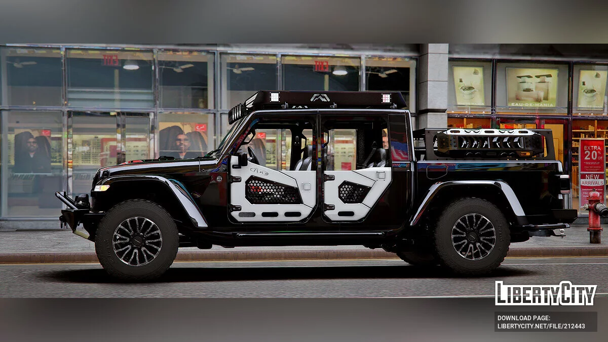 Jeep Gladiator 2020 Lore-Friendly / GTA 5