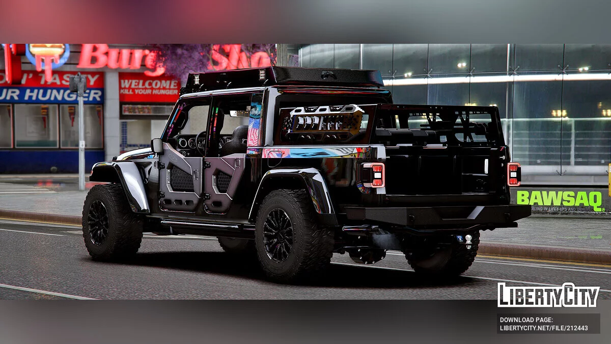 Jeep Gladiator 2020 Lore-Friendly / GTA 5