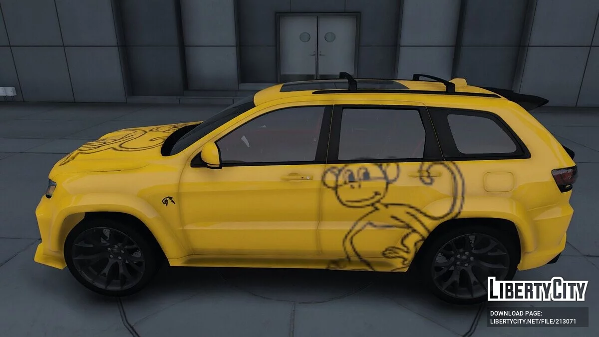Jeep Grand Cherokee SRT Supercharged Bagel Hawk / GTA 5