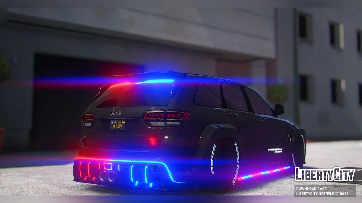 Jeep Grand Cherokee Demonhawk Modern Lights / GTA 5