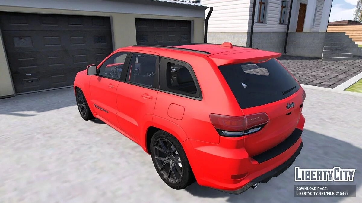 Jeep Grand Cherokee Supercharged SRT Hellcat Trackhawk Custom Tuned / GTA 5