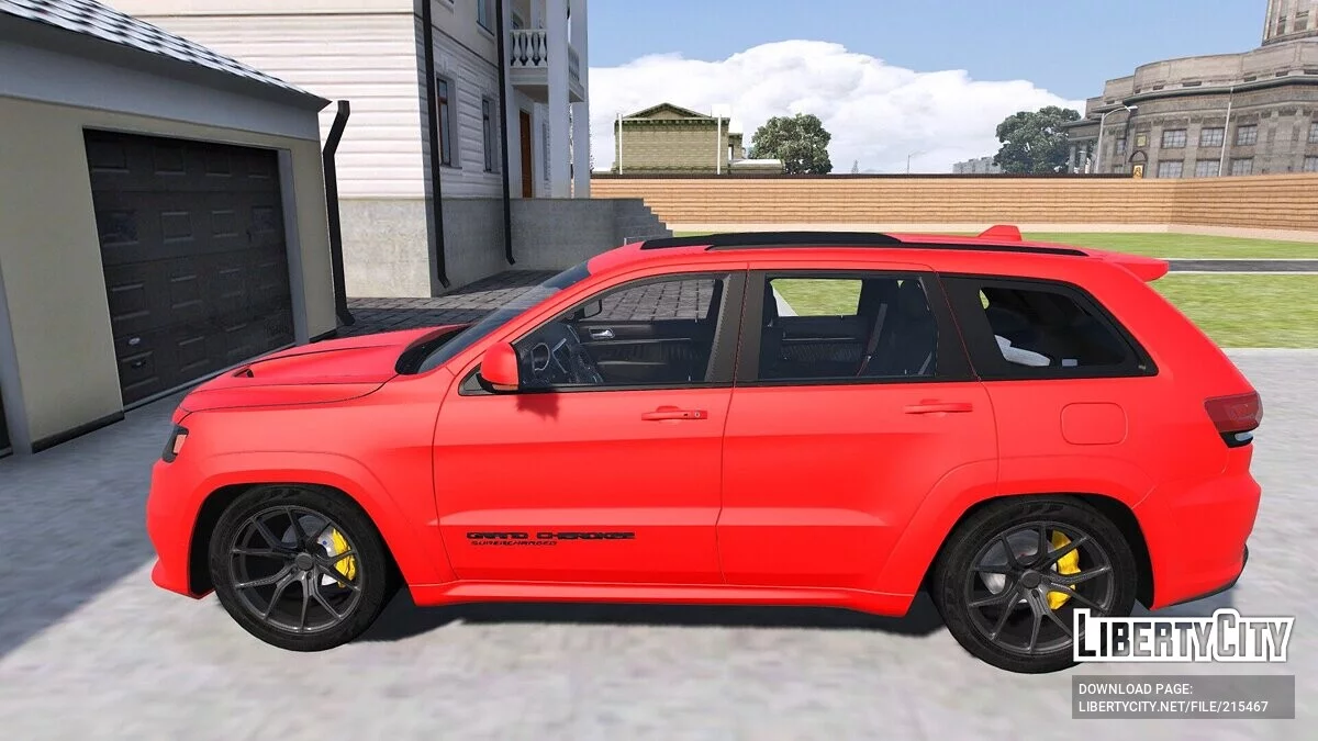 Jeep Grand Cherokee Supercharged SRT Hellcat Trackhawk Custom Tuned / GTA 5