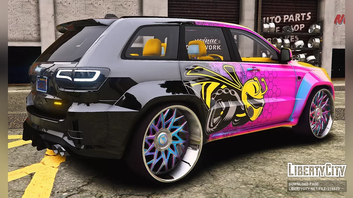 Custom 1320 Scatpack Jeep Grand Cherokee Trackhawk On Forgiatos / GTA 5