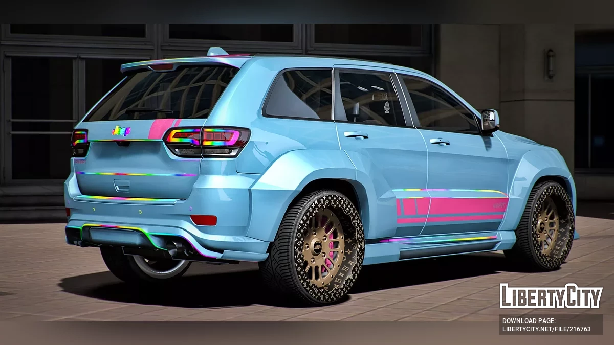 Jeep Trackhawk Manhart On illuminating Grand Rims / GTA 5