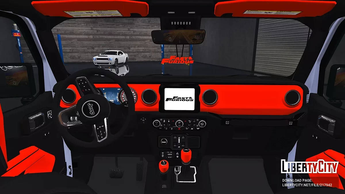 Jeep Gladiator With Custom Fast & Furious / GTA 5