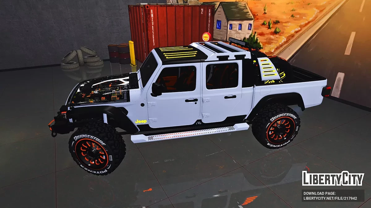Jeep Gladiator With Custom Fast & Furious / GTA 5