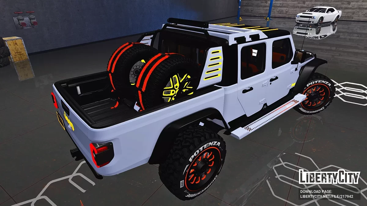Jeep Gladiator With Custom Fast & Furious / GTA 5