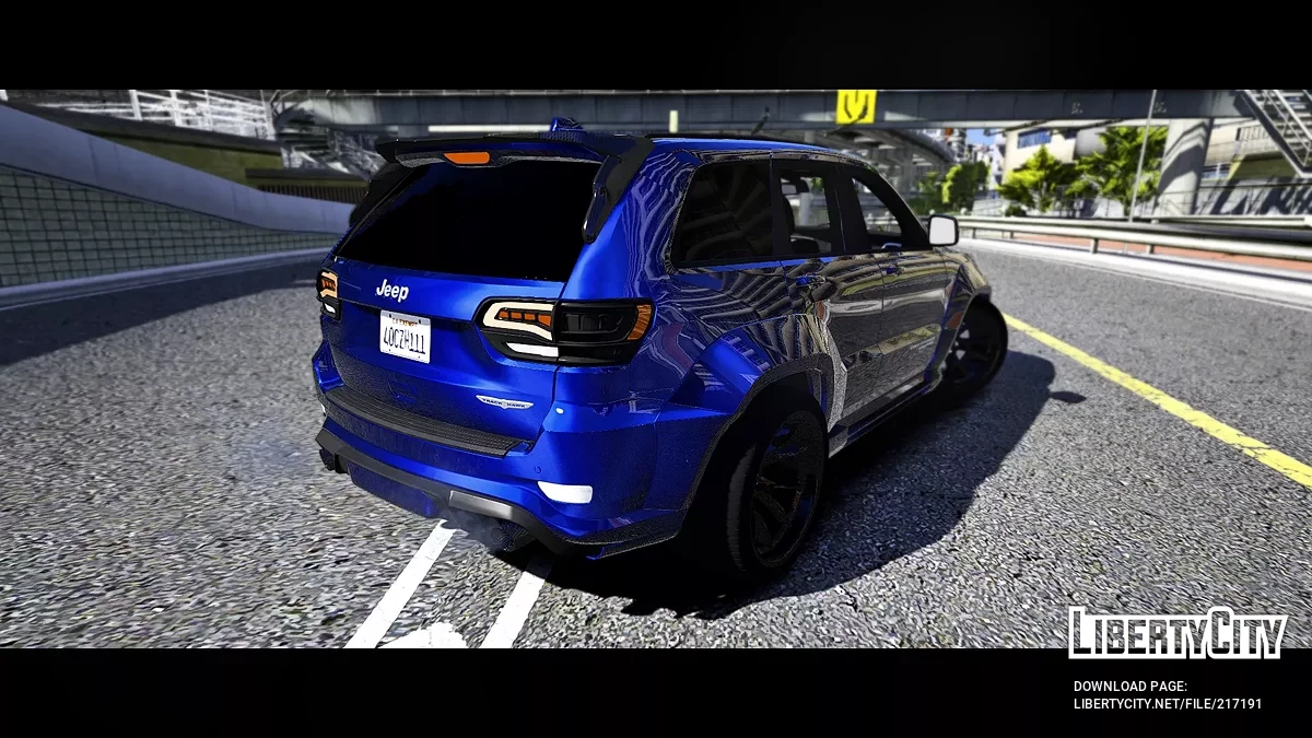 Jeep Grand Cherokee SRT Super Charged TrackHawk Widebody With / GTA 5