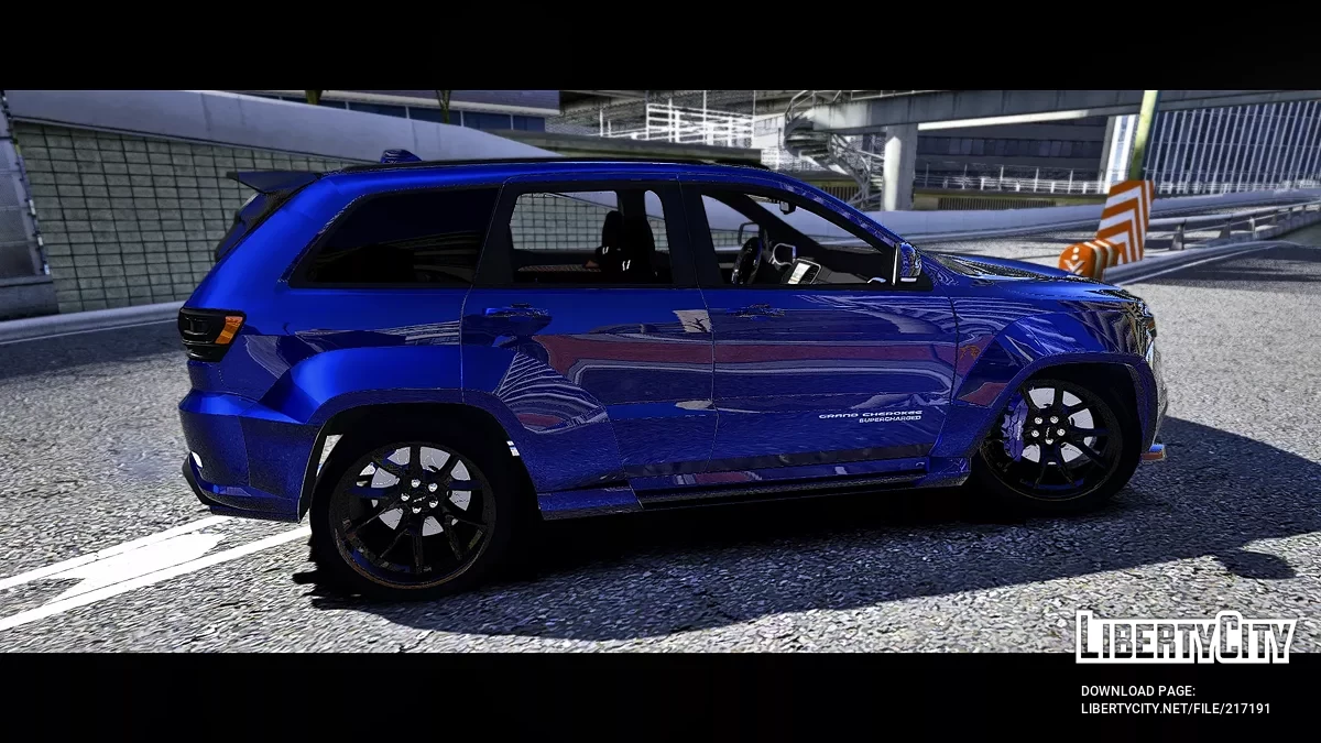 Jeep Grand Cherokee SRT Super Charged TrackHawk Widebody With / GTA 5