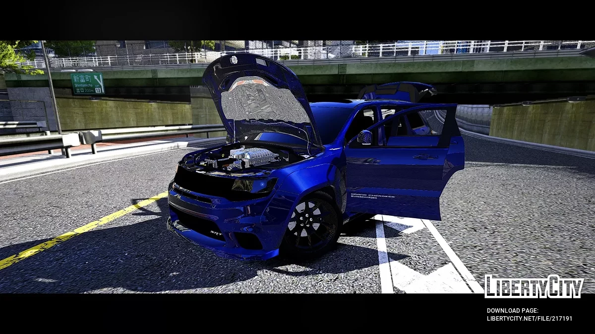 Jeep Grand Cherokee SRT Super Charged TrackHawk Widebody With / GTA 5