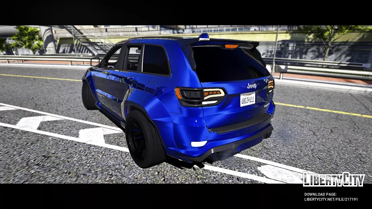 Jeep Grand Cherokee SRT Super Charged TrackHawk Widebody With / GTA 5