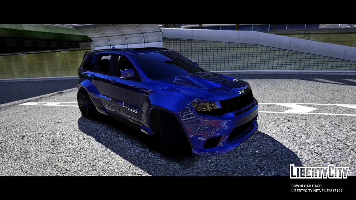 Jeep Grand Cherokee SRT Super Charged TrackHawk Widebody With / GTA 5